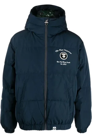 A Bathing Ape Dynejakke med logomærke