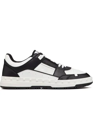 VALENTINO GARAVANI Low-top Freedots sneakers i læder