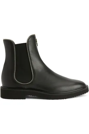 Giuseppe Zanotti Læder-støvler med lynlåsfor