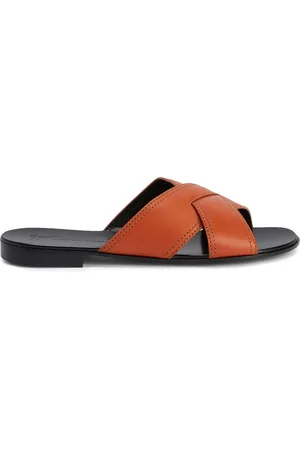 Giuseppe Zanotti Flavio sandaler med krydsende læder