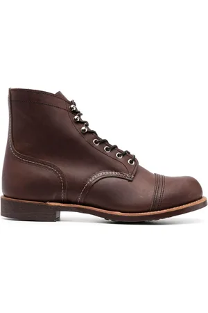 Red Wing Iron Ranger ankelstøvler i læder
