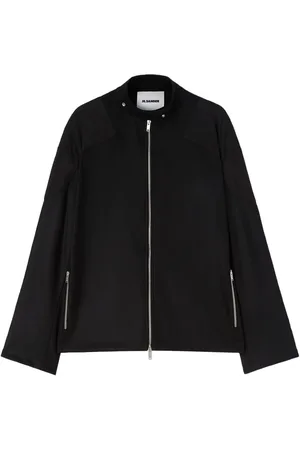 Jil Sander Bikerjakke med lynlås