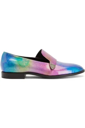 Giuseppe Zanotti Eflamm loafers i læder med tryk