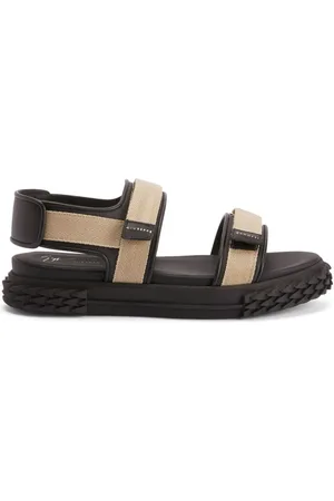 Giuseppe Zanotti Frankie lædersandaler med burrelukning