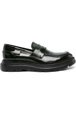 Giuliano Galiano Freddie loafers i læder med penny-slot-detalje