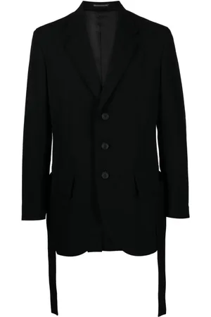 YOHJI YAMAMOTO Plisseret Army Gabardine blazer