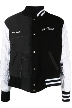 GREG LAUREN Bomberjakke med paneler
