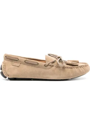Ralph Lauren Anders loafers i ruskind med kvaster