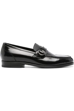 TAGLIATORE Loafers i læder med spænde