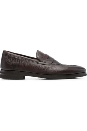 HENDERSON BARACCO Penny-loafers i læder