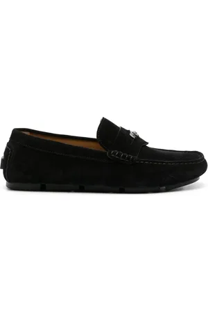VERSACE Medusa loafers i ruskind
