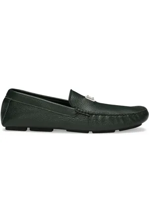 Dolce & Gabbana Loafers i læder med logoplade