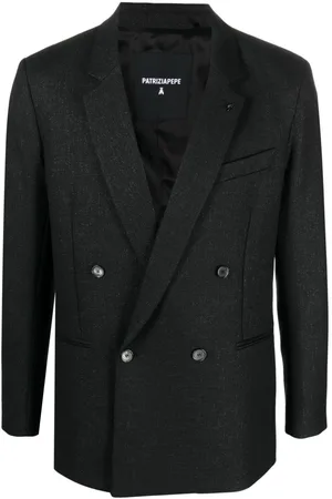 Patrizia Pepe Dobbeltradet blazer med meleret effekt