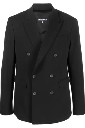 Patrizia Pepe Dobbeltradet blazer med spidsrevers