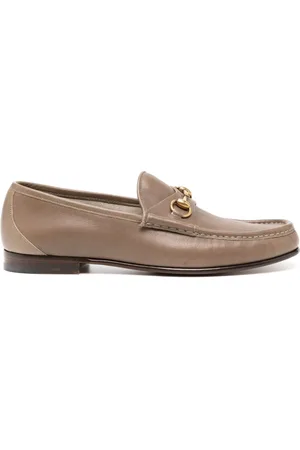 Gucci Loafers i læder med horsebit-detalje