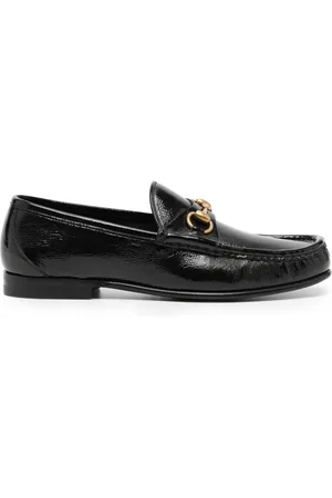 Gucci Loafers i læder med horsebit-detalje