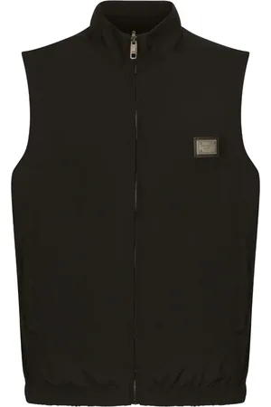 Dolce & Gabbana Vendbar vest med logoplade