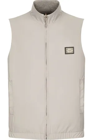 Dolce & Gabbana Vendbar vest med logoplade