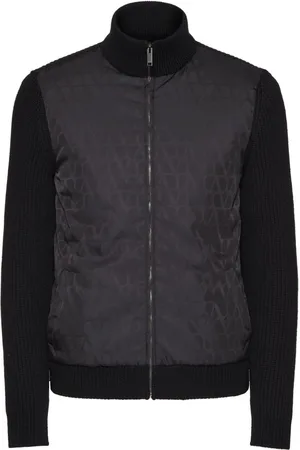 VALENTINO GARAVANI Toile Iconographe jakke i strik
