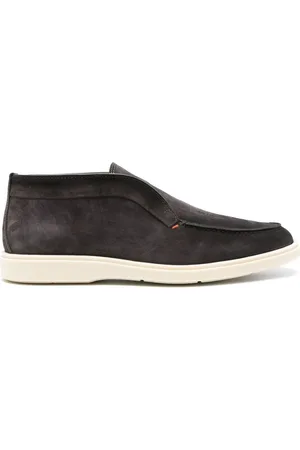 santoni Slip-on støvler i ruskind