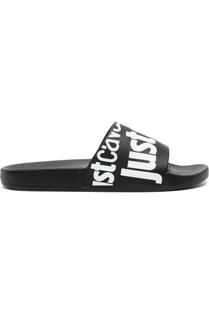 Roberto Cavalli Sandaler med logoprægning
