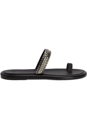 Giuseppe Zanotti Redouart lædersandaler med nitteudsmykning