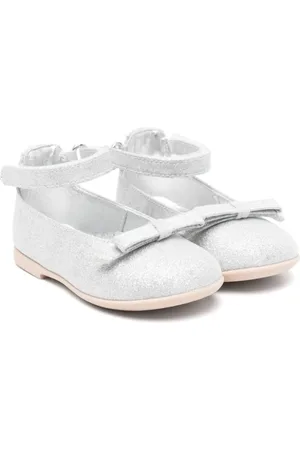 MONNALISA Ballerinasko med sløjfedetalje og burrelukning