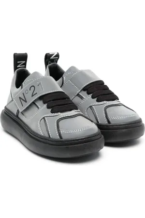 Nº21 Sneakers i læder med logotryk
