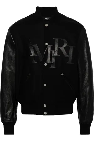 AMIRI Varsity-jakke med broderet logo