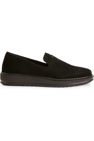 Giuseppe Zanotti Klaus loafers i ruskind