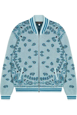 Alanui Bomber-cardigan i bandana-jacquard