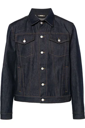 Gucci Denimjakke med lodrette søm