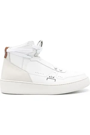A-cold-wall* High-top sneakers i læder med logotryk