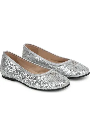 Givenchy 4G ballerina-sko med glitter
