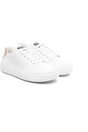 VERSACE Sneakers i læder med Greca-detalje