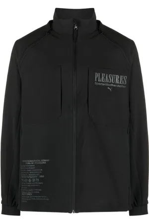 PUMA X Pleasures jakke med logostempel