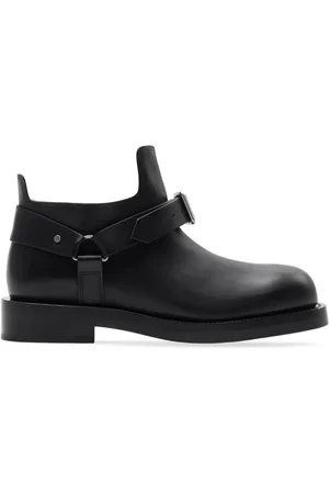 Burberry Saddle-støvler i læder