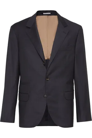 Brunello Cucinelli Skræddersyet blazer i uld