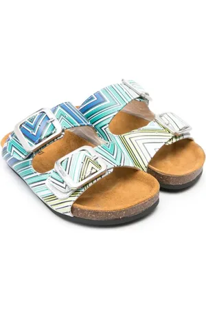 Missoni Slip-on sandaler med zigzag-tryk