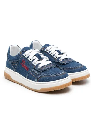 Marni Low-top sneakers i denim med paneler