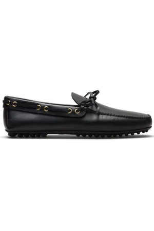CAR SHOE Sko i læder med sløjfedetalje