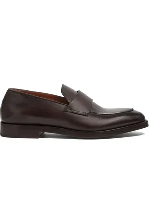 Ermenegildo Zegna Torino loafers i læder
