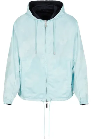 Armani Exchange Jakke med hætte og logotryk