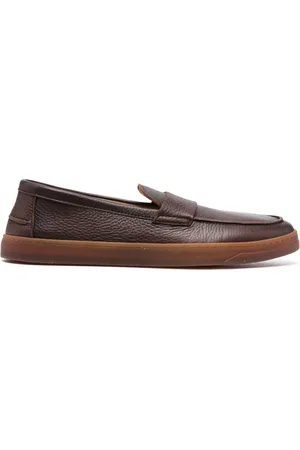 HENDERSON BARACCO Sifnos loafers i nopret læder