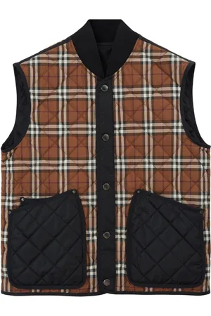 Burberry Vintage-ternet vest med panel