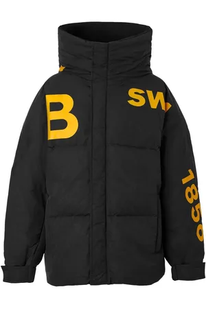Burberry Dunfrakke med Horseferry-tryk