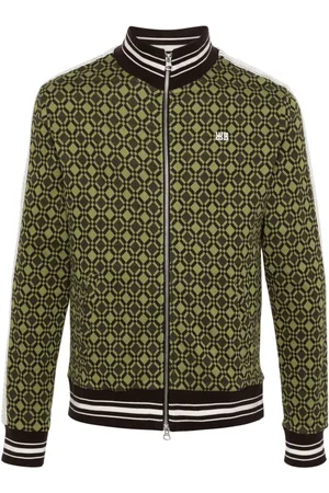 WALES BONNER Power sweatshirt med lynlås