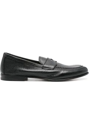 HENDERSON BARACCO Loafers i grynet læder