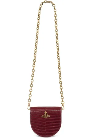 Vivienne Westwood Lizard saddle-crossbody-taske