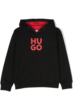HUGO BOSS Hættetrøje med logotryk